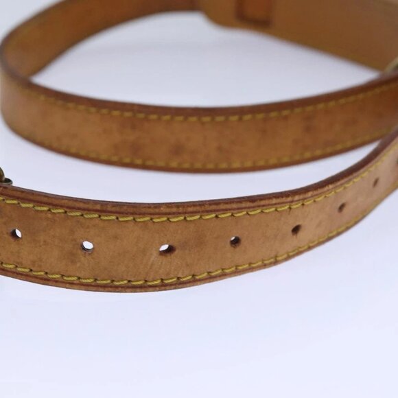 LOUIS VUITTON Adjustable Shoulder Strap Leather 35""""""""-42.1"""""""" Beig... - Picture 12 of 15